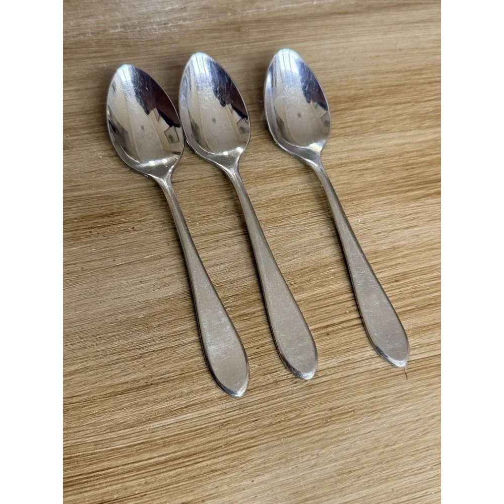 Gorham Georgetown NEW Stainless 18/8 Flatware Korea 3 Teaspoons 6